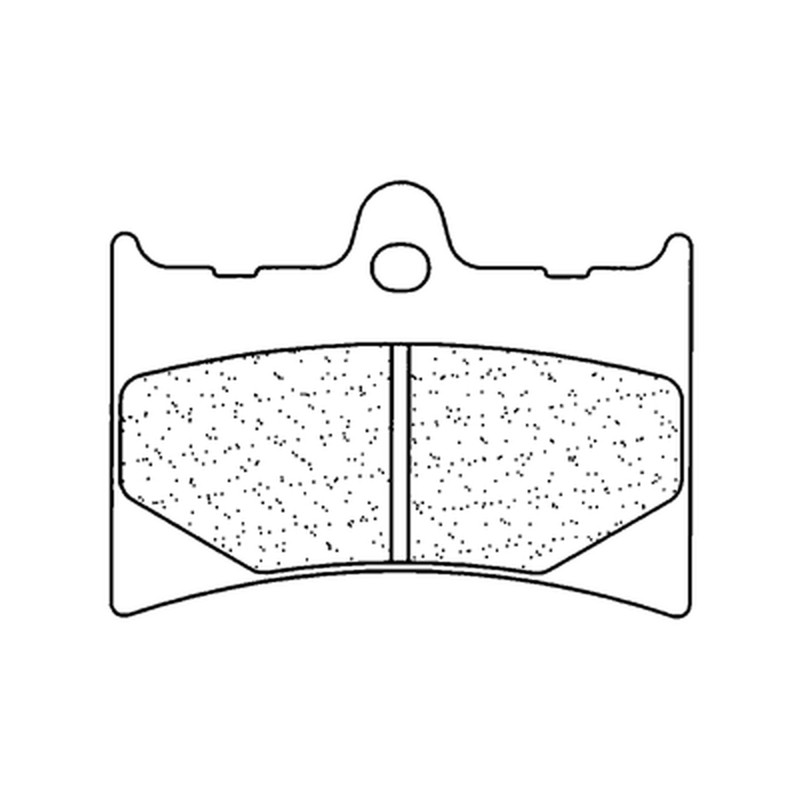 Plaquettes de frein CL BRAKES route métal fritté - 2398XBK5
