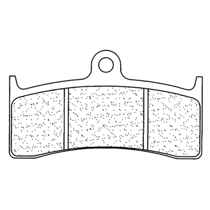 Plaquettes de frein CL BRAKES Racing métal fritté - 2404C60