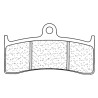 Plaquettes de frein CL BRAKES Racing métal fritté - 2404C60