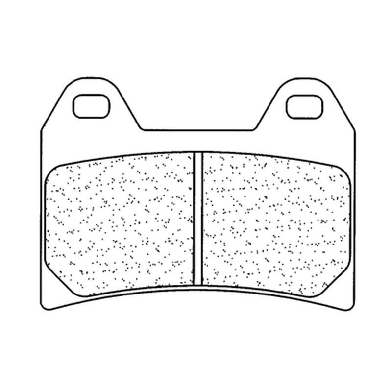 Plaquettes de frein CL BRAKES Racing métal fritté - 2539C60