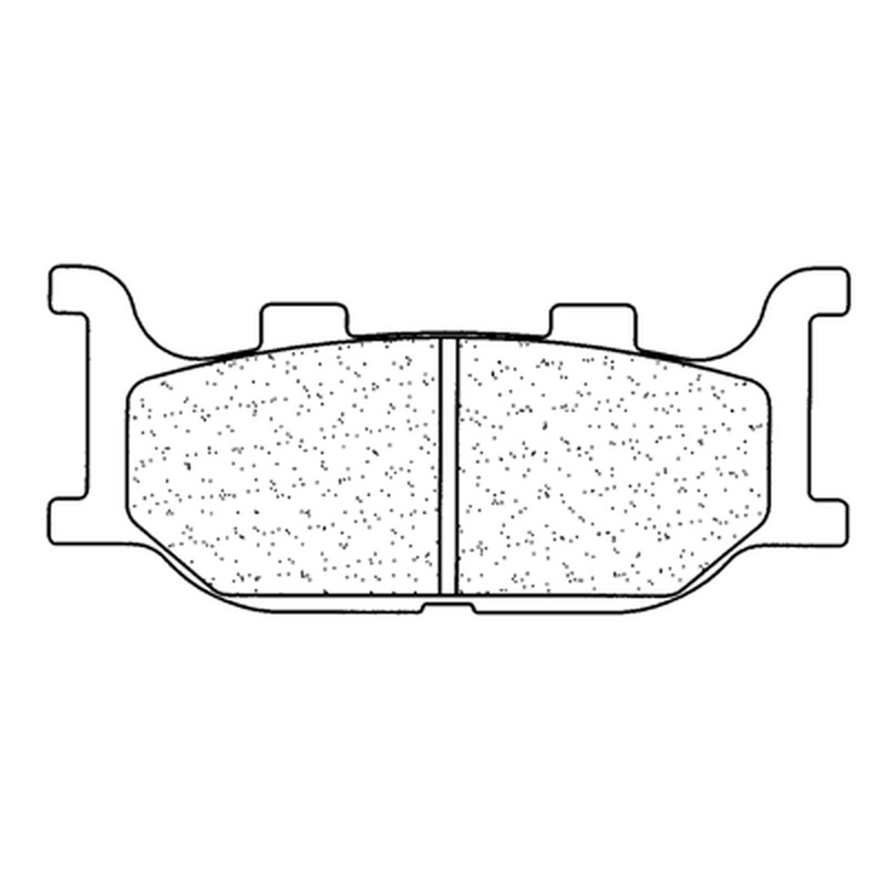 Plaquettes de frein CL BRAKES Racing métal fritté - 2546C60