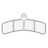 Plaquettes de frein CL BRAKES Racing métal fritté - 2919C60