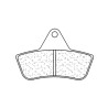 Plaquettes de frein CL BRAKES Quad métal fritté - 2926ATV1