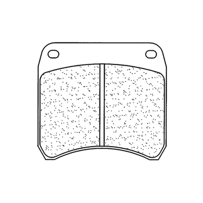 Plaquettes de frein CL BRAKES Racing métal fritté - 2950C60