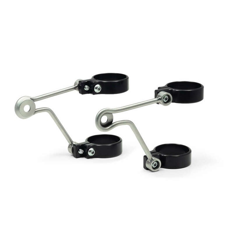 Support de phare LSL Clubman inox universel Ø41mm