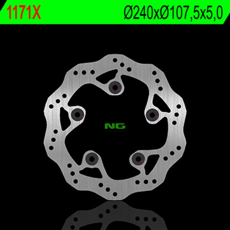 Disque de frein NG BRAKE DISC pétale fixe - 1171X