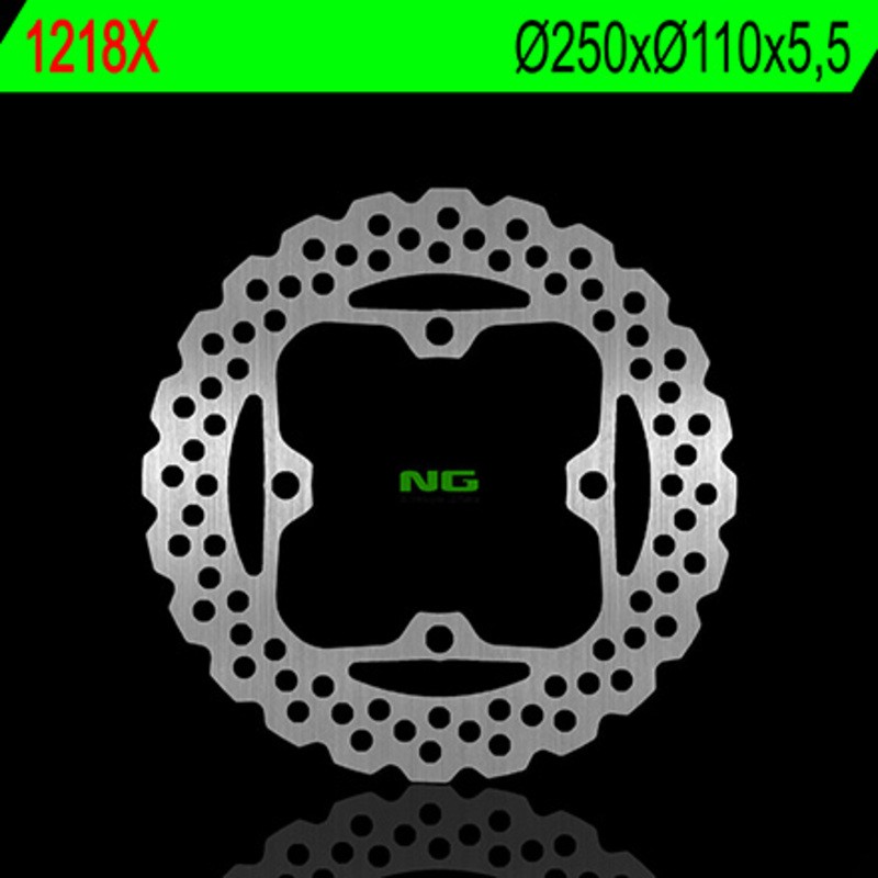 Disque de frein NG BRAKE DISC pétale fixe - 1218X