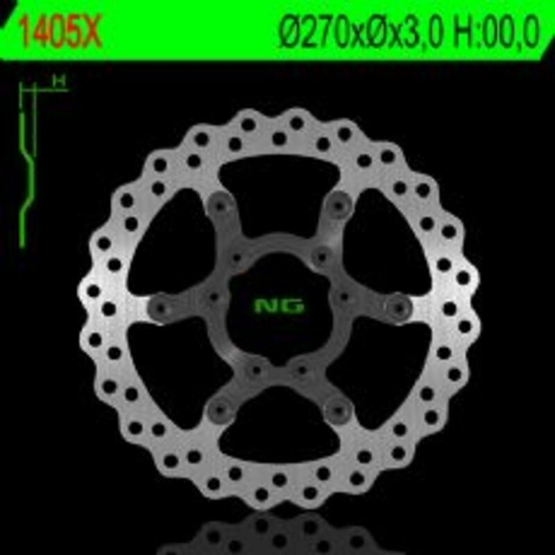 Disque de frein NG BRAKE DISC pétale flottant - 1405X