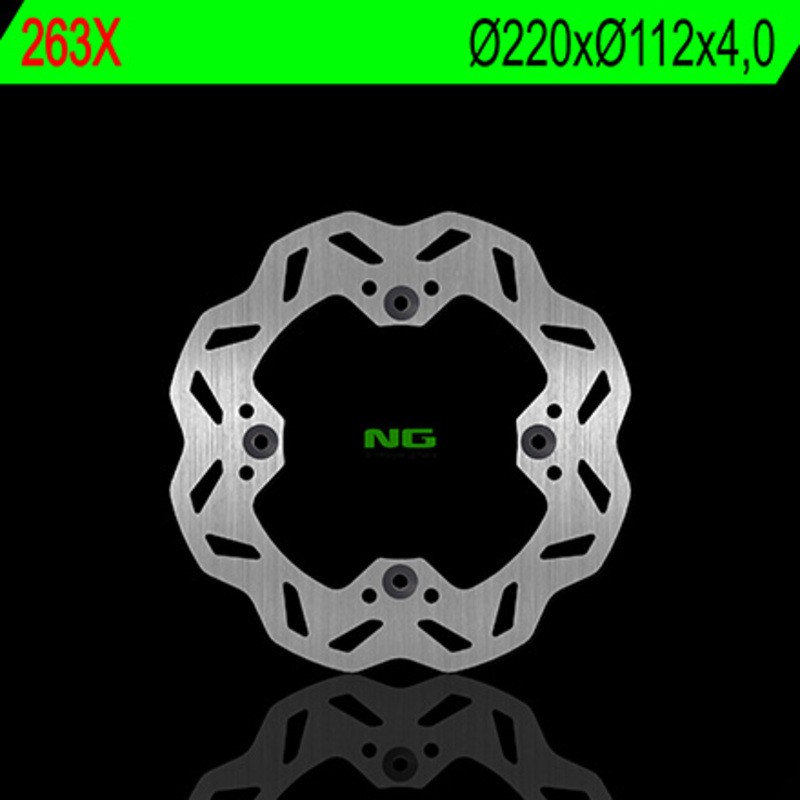 Disque de frein NG BRAKE DISC pétale fixe - 263X