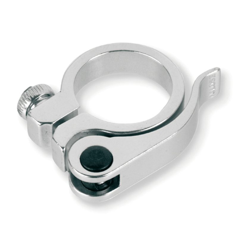 Tête de tige de selle V BIKE à libération rapide 34.9 mm blanc
