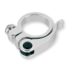 Tête de tige de selle V BIKE à libération rapide 34.9 mm blanc