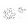 Disque de frein BREMBO Oro flottant - 78B40815