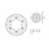 Disque de frein BREMBO Oro flottant - 78B40813