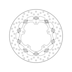 Disque de frein BREMBO Oro...