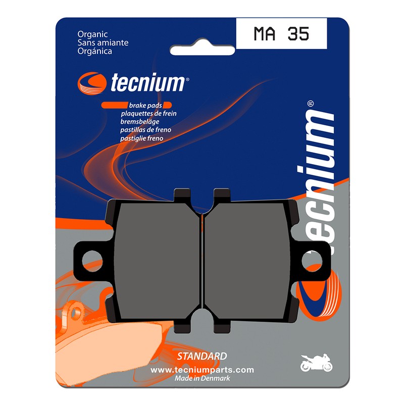 Plaquettes de frein TECNIUM route organique - MA35