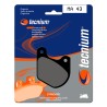 Plaquettes de frein TECNIUM route organique - MA43