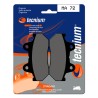 Plaquettes de frein TECNIUM route organique - MA72