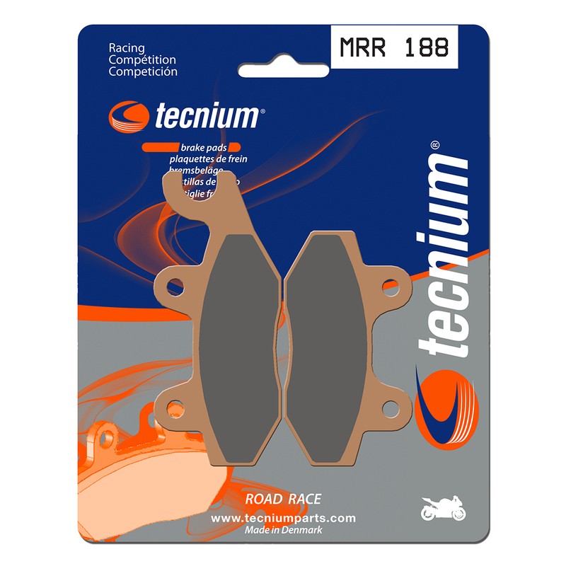 Plaquettes de frein TECNIUM Racing métal fritté - MRR188
