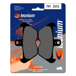 Plaquettes de frein TECNIUM...