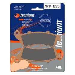 Plaquettes de frein TECNIUM...