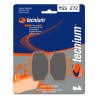 Plaquettes de frein TECNIUM Maxi Scooter métal fritté - MSS272