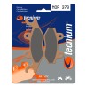 Plaquettes de frein TECNIUM Racing MX/Quad métal fritté - MOR378