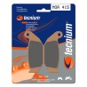 Plaquettes de frein TECNIUM Racing MX/Quad métal fritté - MOR415