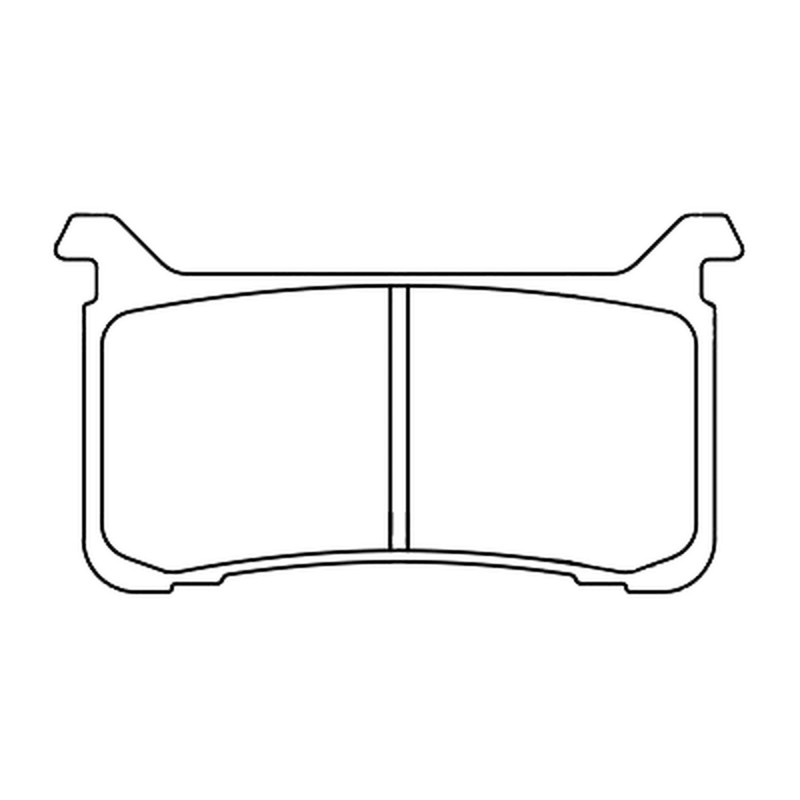 Plaquettes de frein CL BRAKES route métal fritté - 1252A3+