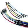 Durite de frein avant VENHILL noir/raccord inox Yamaha YZ250F