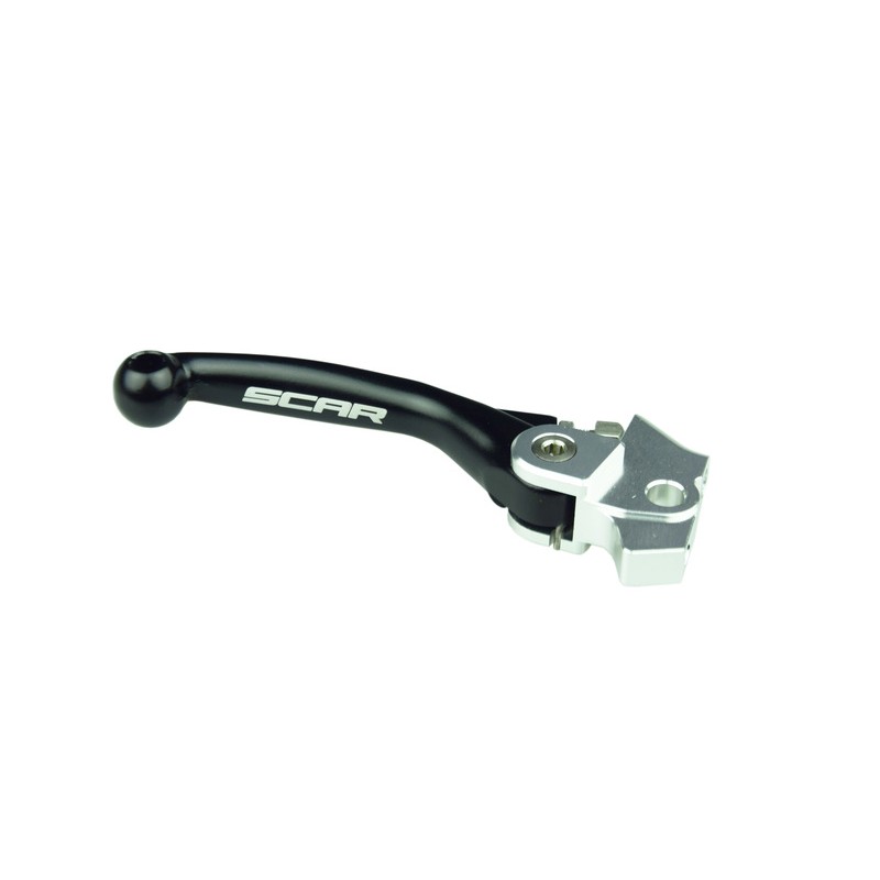 Levier de frein retournable SCAR Flex noir Kawasaki KX450