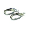Repose-pieds SCAR anti-boue titane Honda CR/CRF