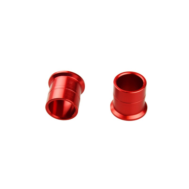 Entretoise de roue avant SCAR rouge - Kawasaki KX