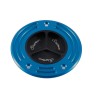 Bouchon de réservoir LIGHTECH noir/cobalt à vis Honda