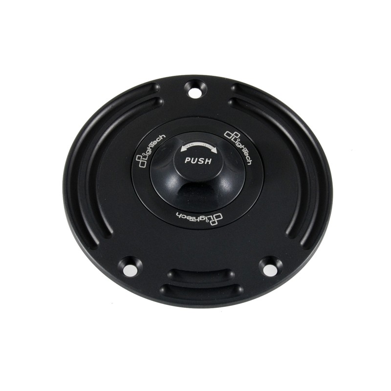 Bouchon de réservoir LIGHTECH noir/noir 1/4 tour Suzuki GSR750
