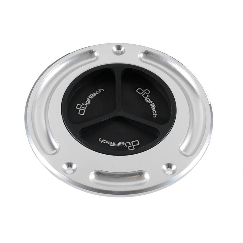 Bouchon de réservoir LIGHTECH noir/argent à vis Honda CBR600RR