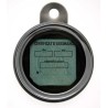 Porte vignette d'assurance BIHR Ø88mm acier chromé