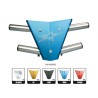 Bumper CROSS-PRO Waspe aluminium - Suzuki LT-Z400 Quadsport