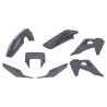 Kit plastique POLISPORT gris nardo Husqvarna TE/FE