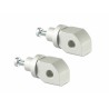 Supports de repose-pieds arrière LIGHTECH argent Suzuki