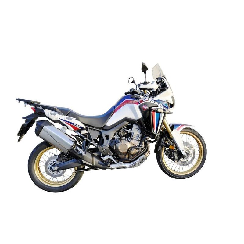Protections latérales BIHR alu noir Honda Africa Twin CRF1000L
