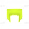 Plaque numéro frontale UFO jaune fluo Husqvarna FE/TE