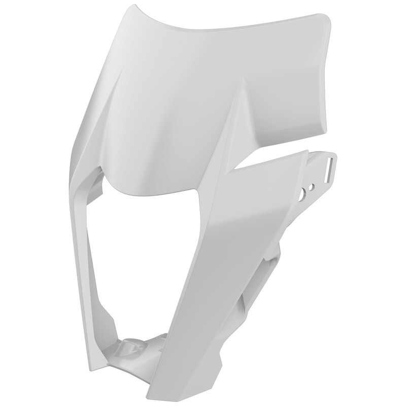 Plaque phare POLISPORT blanc KTM