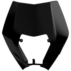 Plaque phare POLISPORT noir...