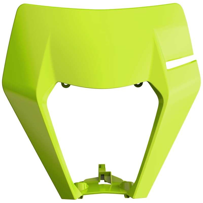 Plaque phare POLISPORT jaune fluo KTM EXC/EXC-F