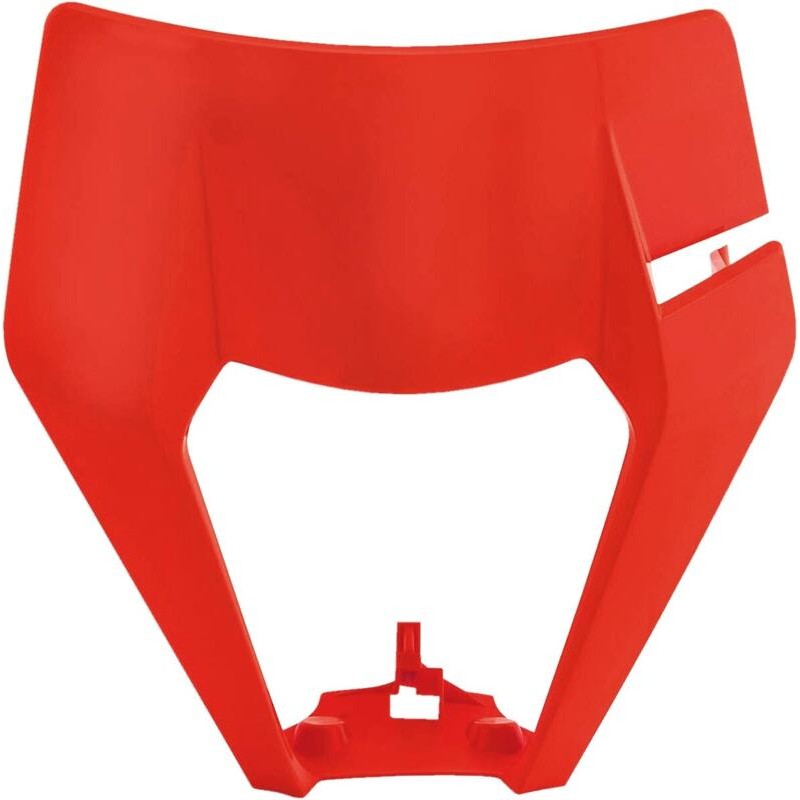 Plaque phare POLISPORT orange fluo KTM EXC/EXC-F