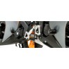Tampons de protection R&G RACING Aero noir Honda CBR125R