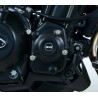 Couvre-carter droit (démarreur) R&G RACING noir Kawasaki Z900