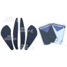 Kit grip de réservoir R&G RACING Eazi-Grip™ translucide