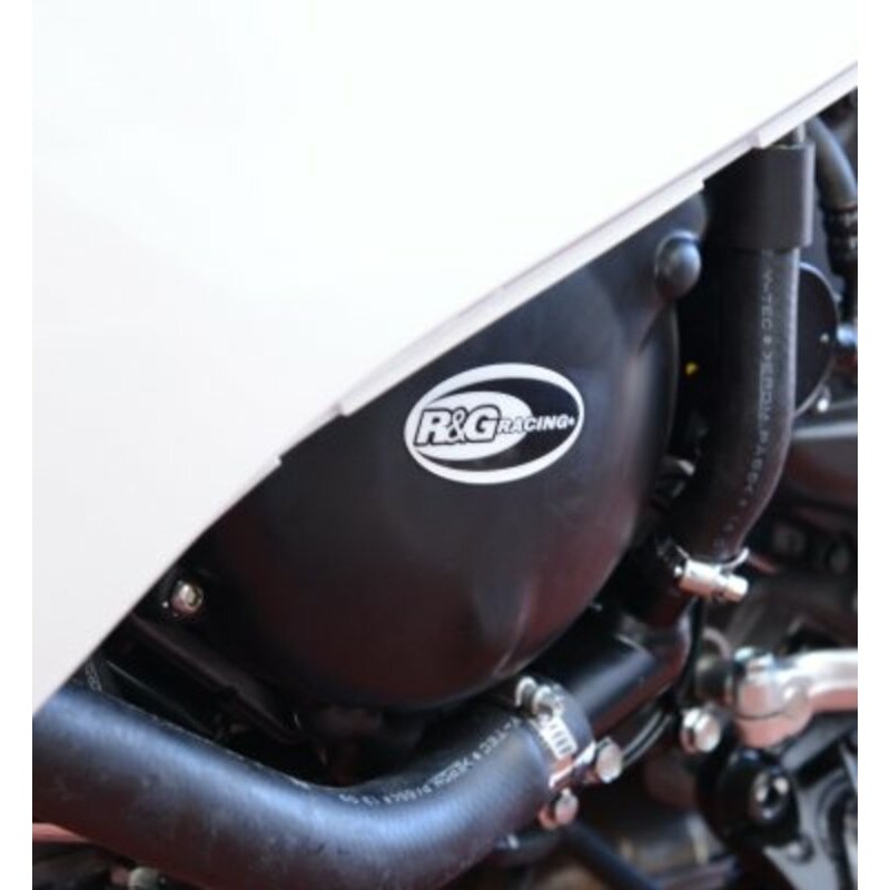 Couvre-carter gauche R&G RACING noir Honda VFR800