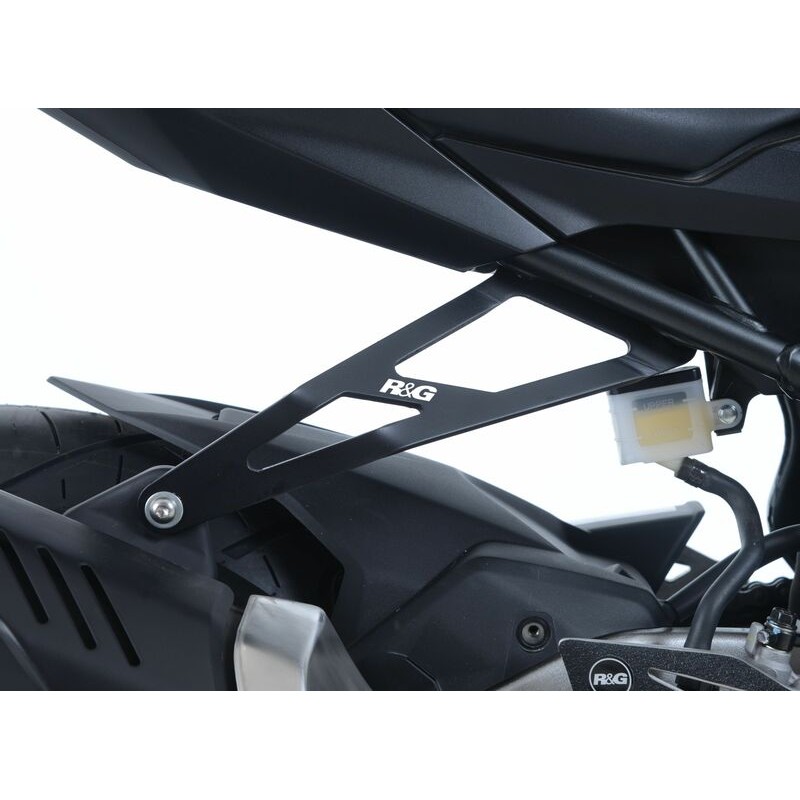 Patte de fixation de silencieux R&G RACING noir Honda CBR250RR